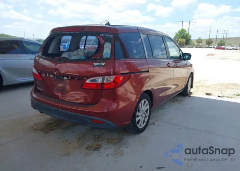 2012 Mazda Mazda5 Sport from USA, damaged, VIN JM1CW2BL4C0119625